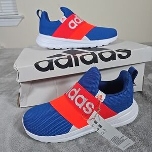 Adidas Shoes Kids 5 Blue Unisex Lite Racer Adapt 6.0 Running Activewear‎